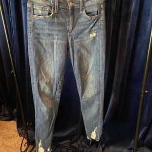 Joe's jeans, distressed, size W 27